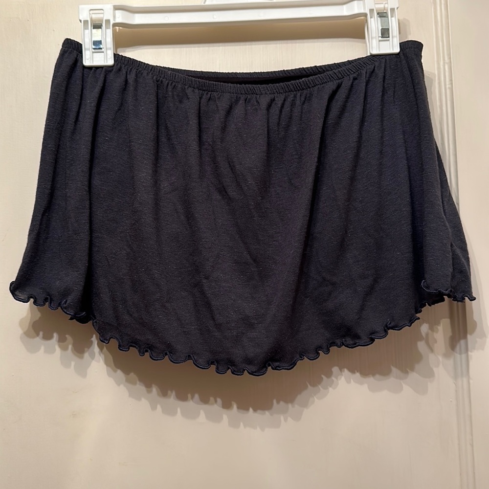 American Eagle Ruffle Edge Crop Top
